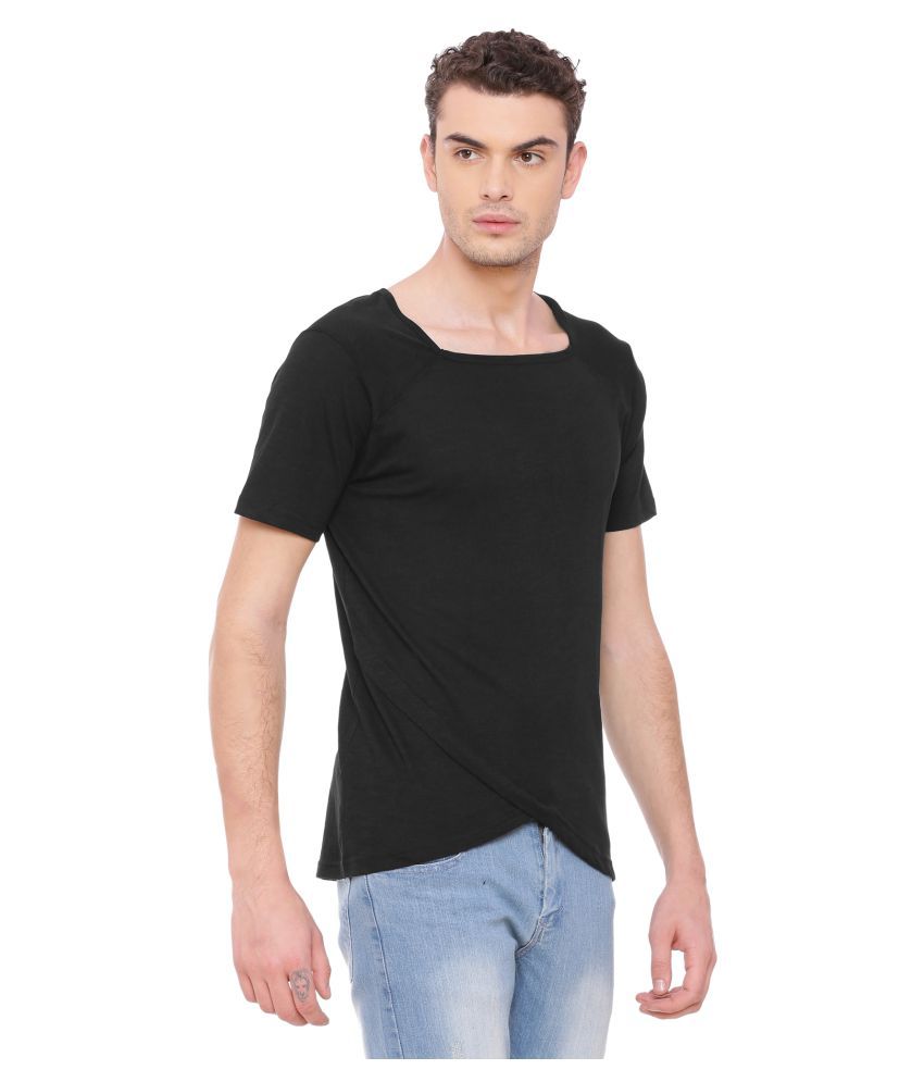 KULTPRIT Black Half Sleeve T Shirt Pack Of 1 Buy KULTPRIT Black Half