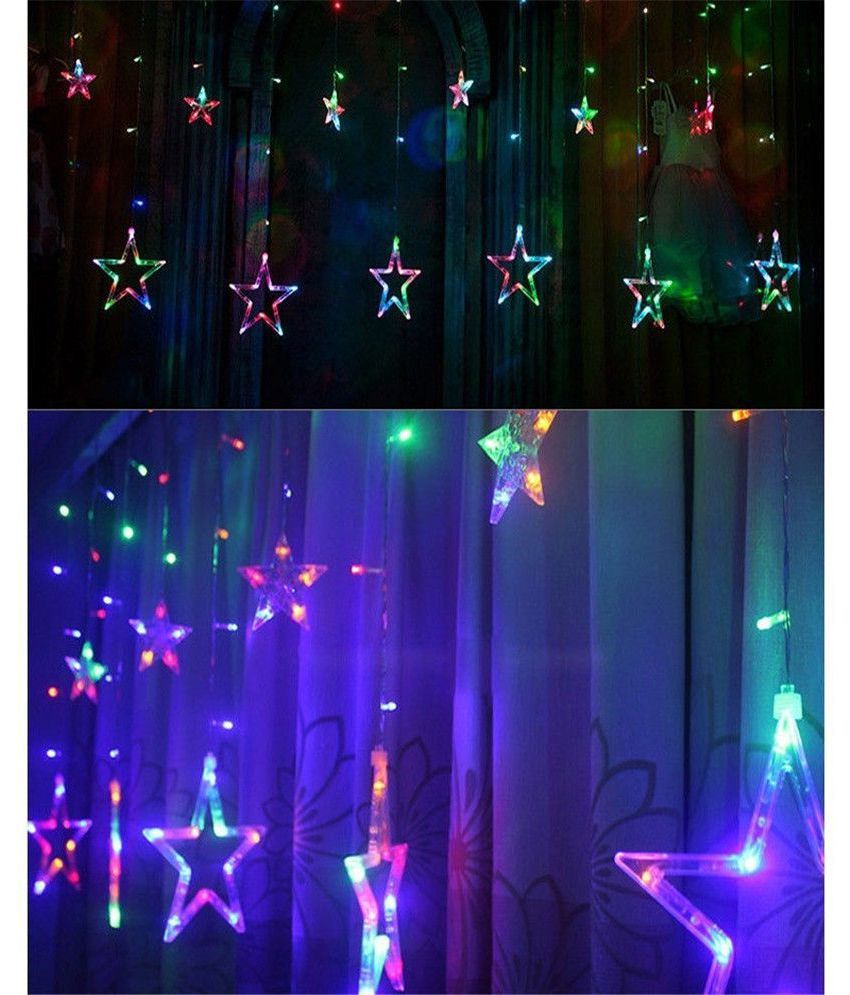 Ecodec Stars Style Diwali Decorative Led String Lights Multi Buy