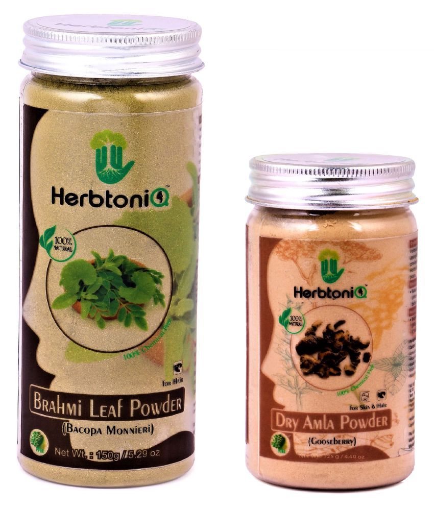 HerbtoniQ 100 Natural Brahmi Leaf Powder 150g Bacopa Monnieri And