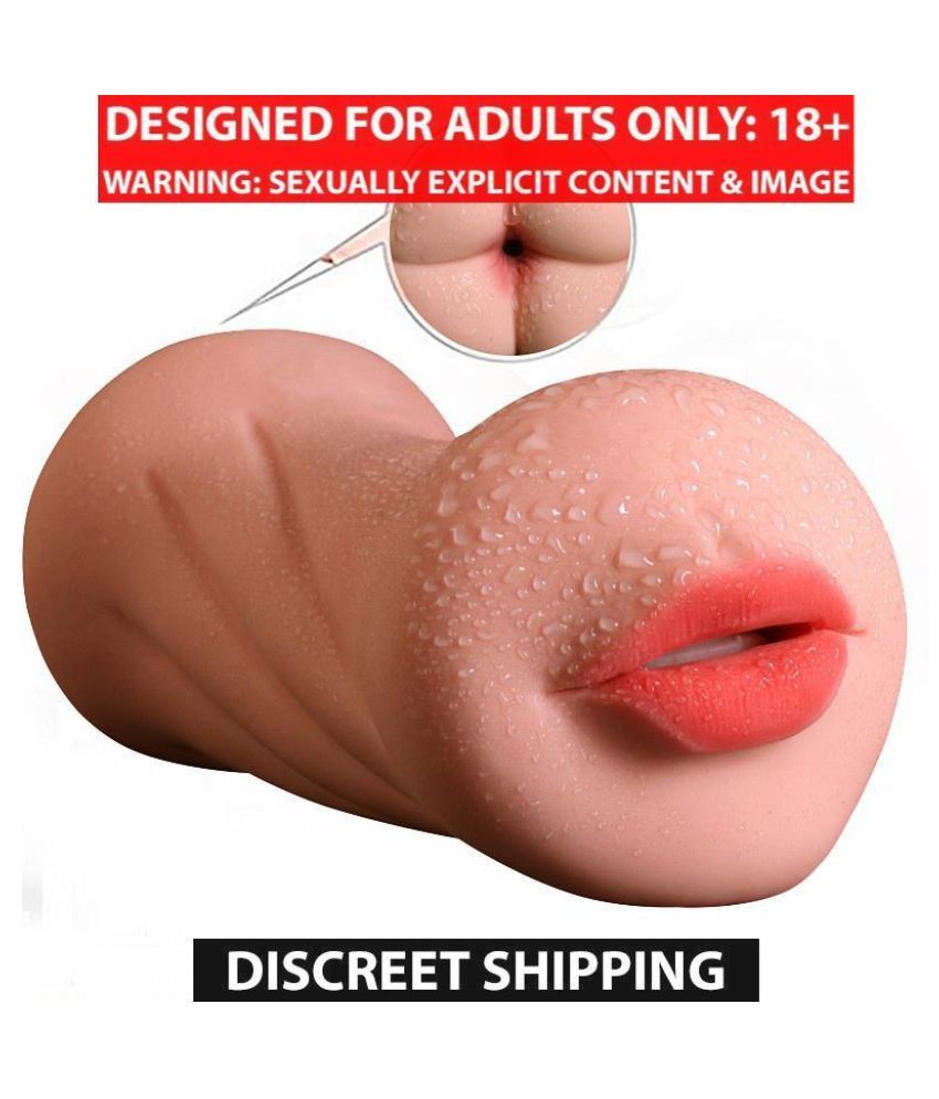 Realistic Oral 3D Deep Throat With Tongue Teeth Artificial Silicone Sex