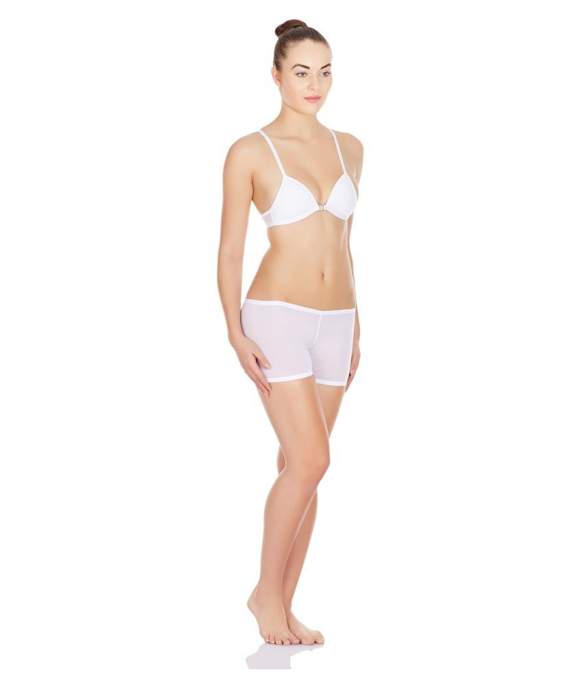 Buy La Intimo Nylon White Bikini Online At Best Prices In India Snapdeal