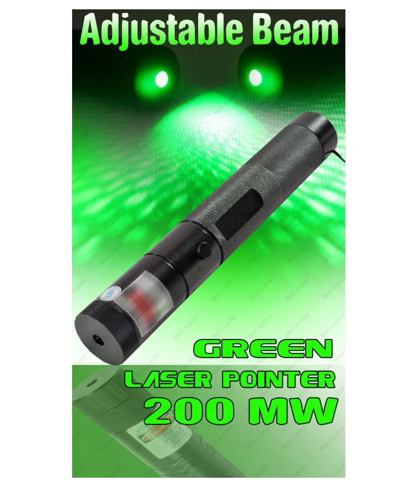 200 Mw Rechargeable Green Laser Pointer Pen Bright 5 Mile Battery