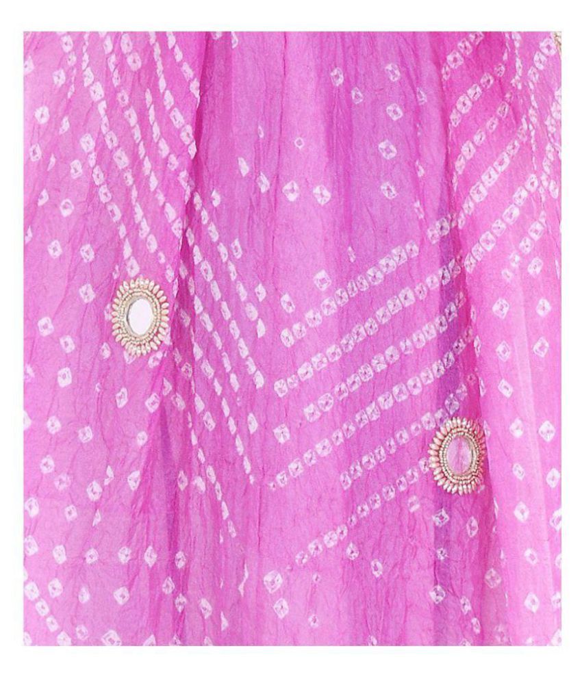 Apratim Pink Art Silk Dupatta Price In India Buy Apratim Pink Art