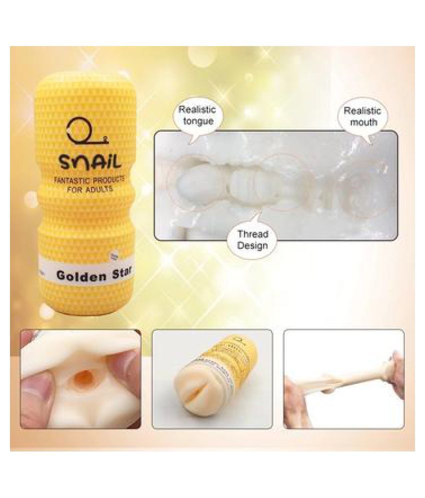 Kamahouse Snail Cup Male Masturbator Realistic Pocket Pussy Stroker