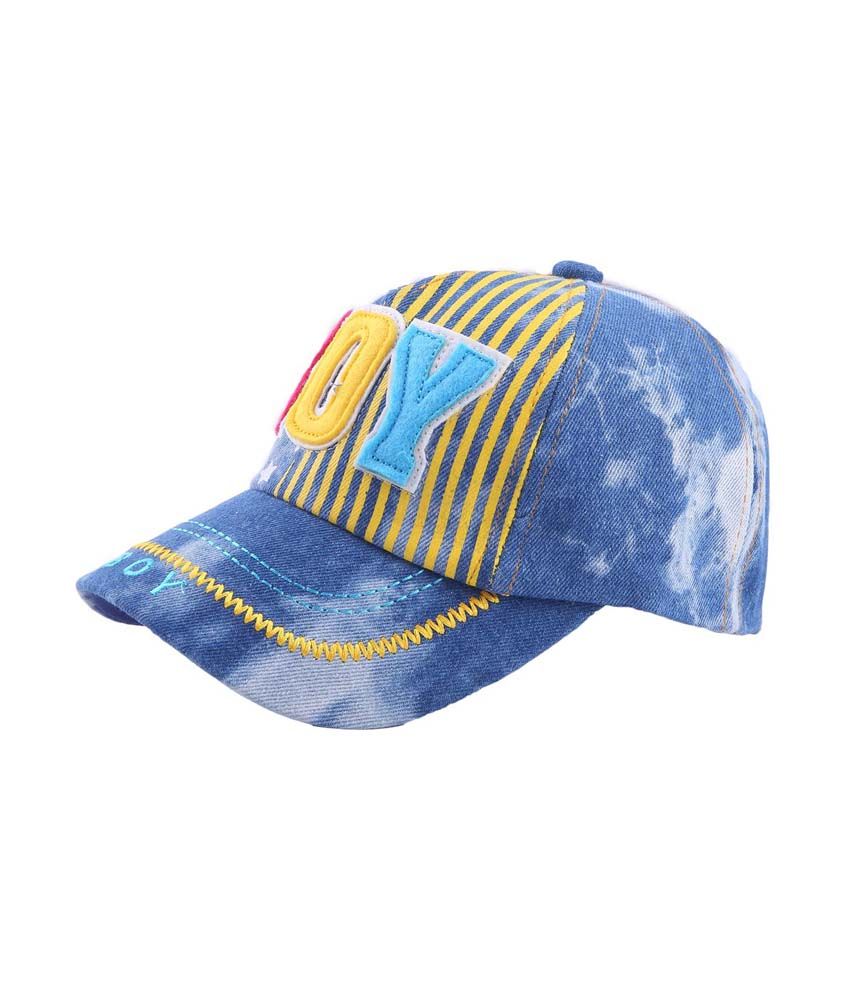 Fabseasons Blue Cotton Baseball Cap For Men Buy Online at Low Price in