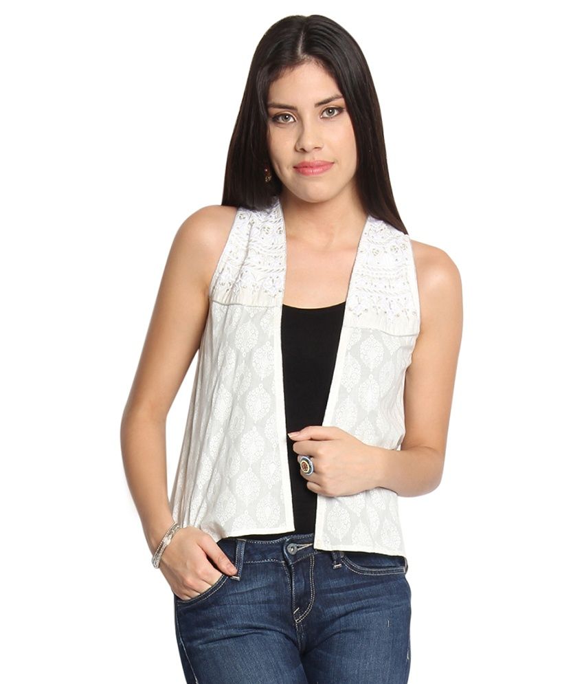 small white shrug