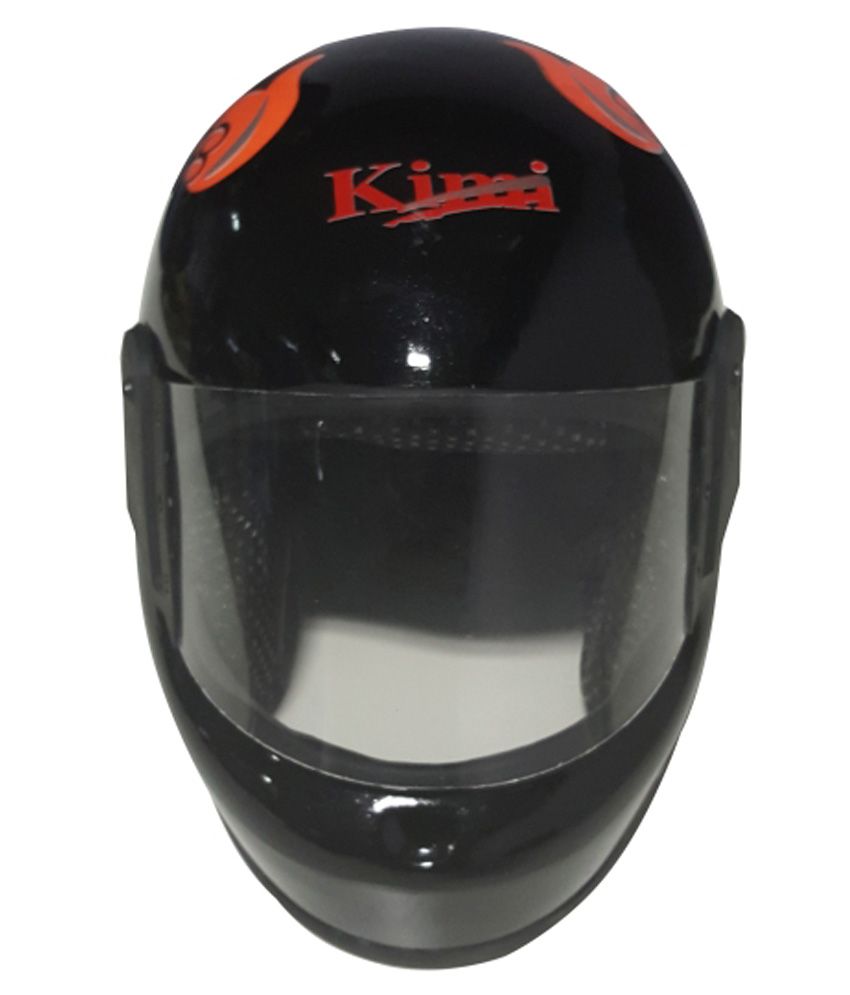 Kimi Black Light Weight Full Face Helmets Buy Kimi Black Light Weight