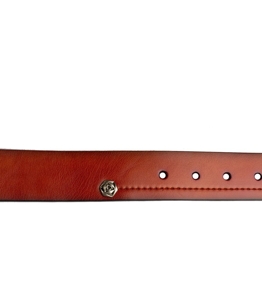 Swiss Design Men Casual Tan Leatherite Belt - SDBLT-02-TN: Buy Online ...