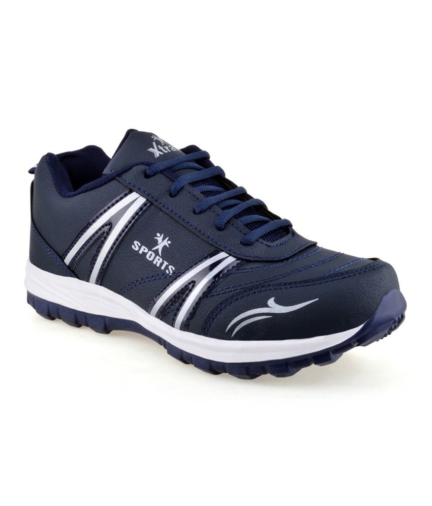 navy sports shoes