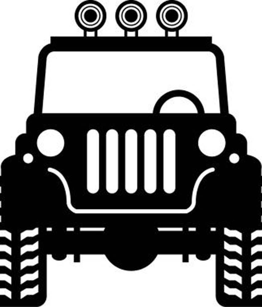 Wallmantra The Jeep Wall Decor Wall Sticker Buy Wallmantra The Jeep Wall Decor Wall Sticker Online At Best Prices In India On Snapdeal