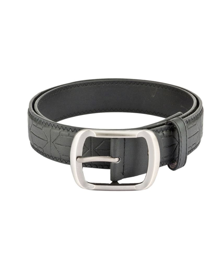 Mango People Black Non Leather Casual Belts For Men: Buy Online at Low ...