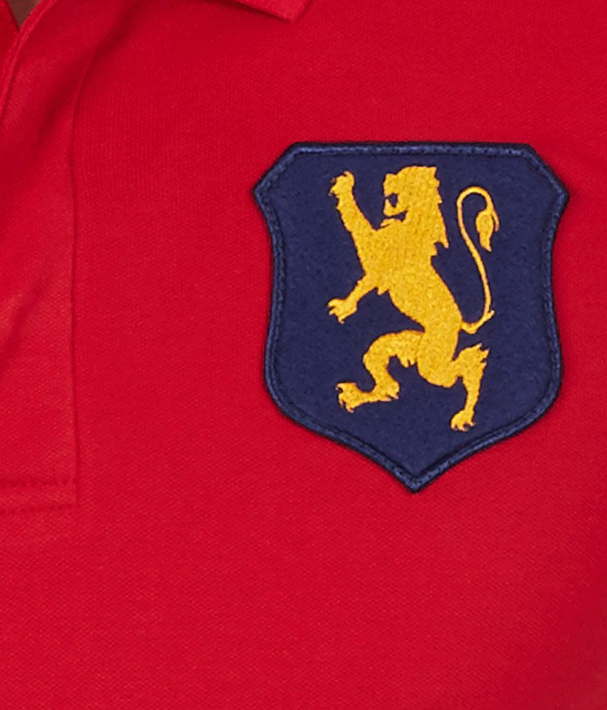 Giordano Red Polo Neck T Shirt - Buy Giordano Red Polo Neck T Shirt ...