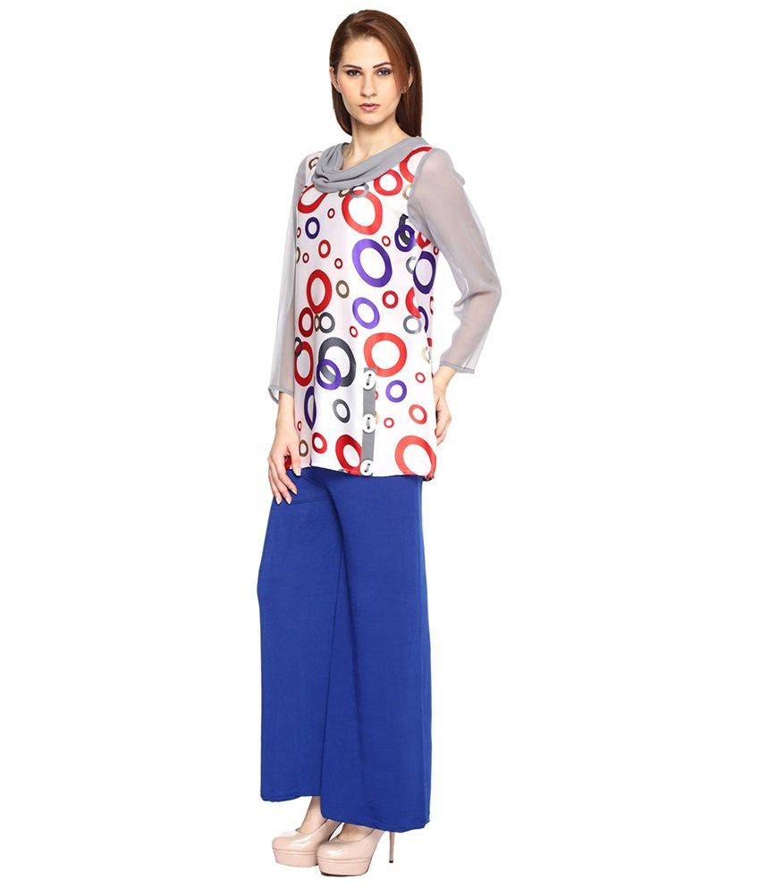 satin kurti neck design