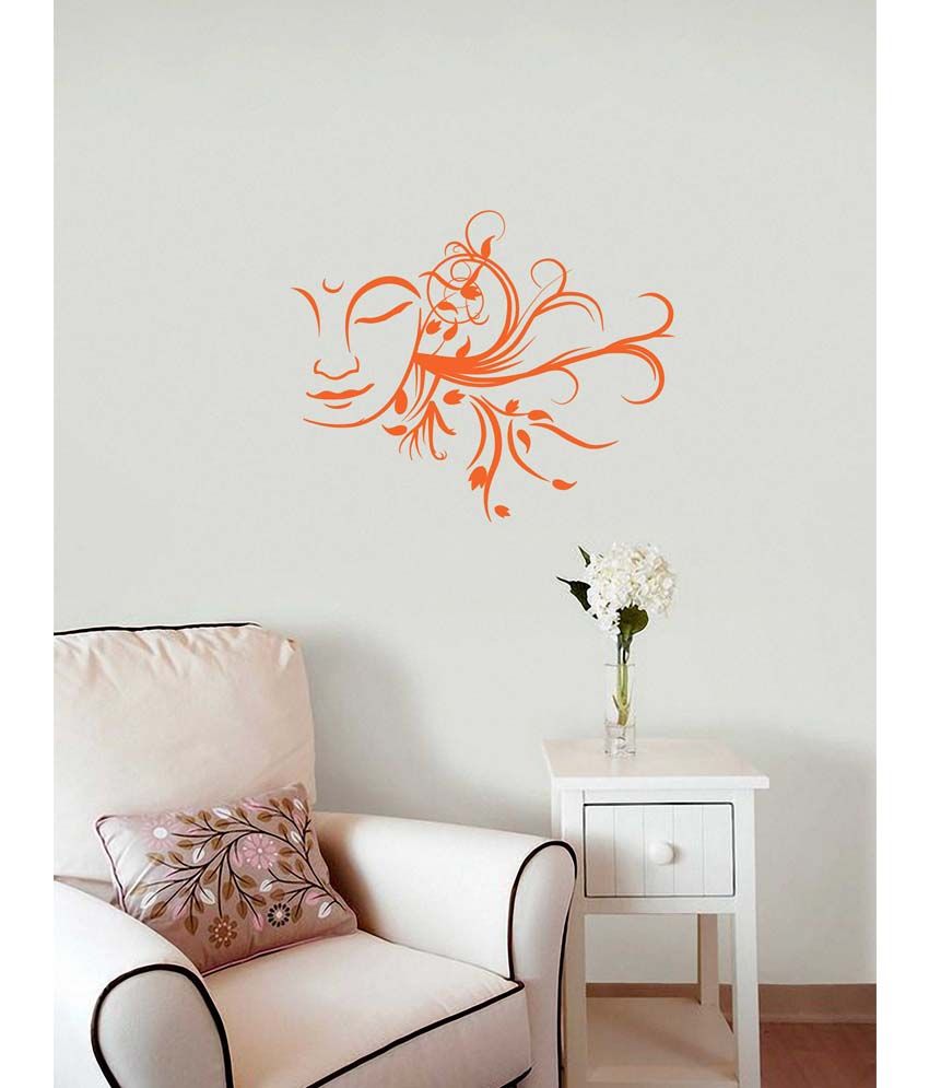 Walldesign Orange Plant of Buddha Wall Sticker - Large - Buy Walldesign  Orange Plant of Buddha Wall Sticker - Large Online at Best Prices in India  on Snapdeal