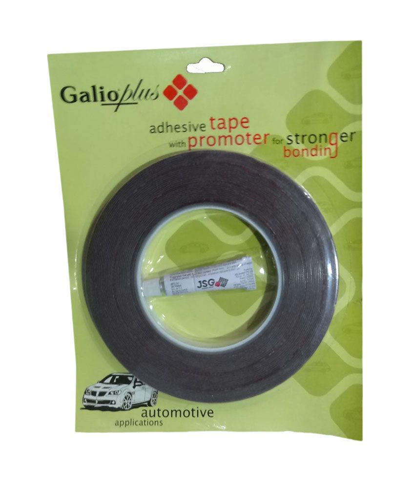 Galio 3m Double Sided Adhesive Tape 1 2 Inch 10mm X 10m Long Along With Self Adhesive Tube 5ml Buy Online At Best Price In India Snapdeal