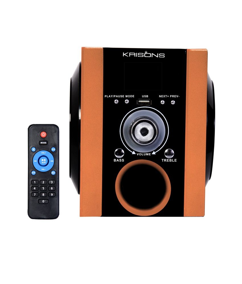 krisons wireless home theatre with bluetooth speaker and remote