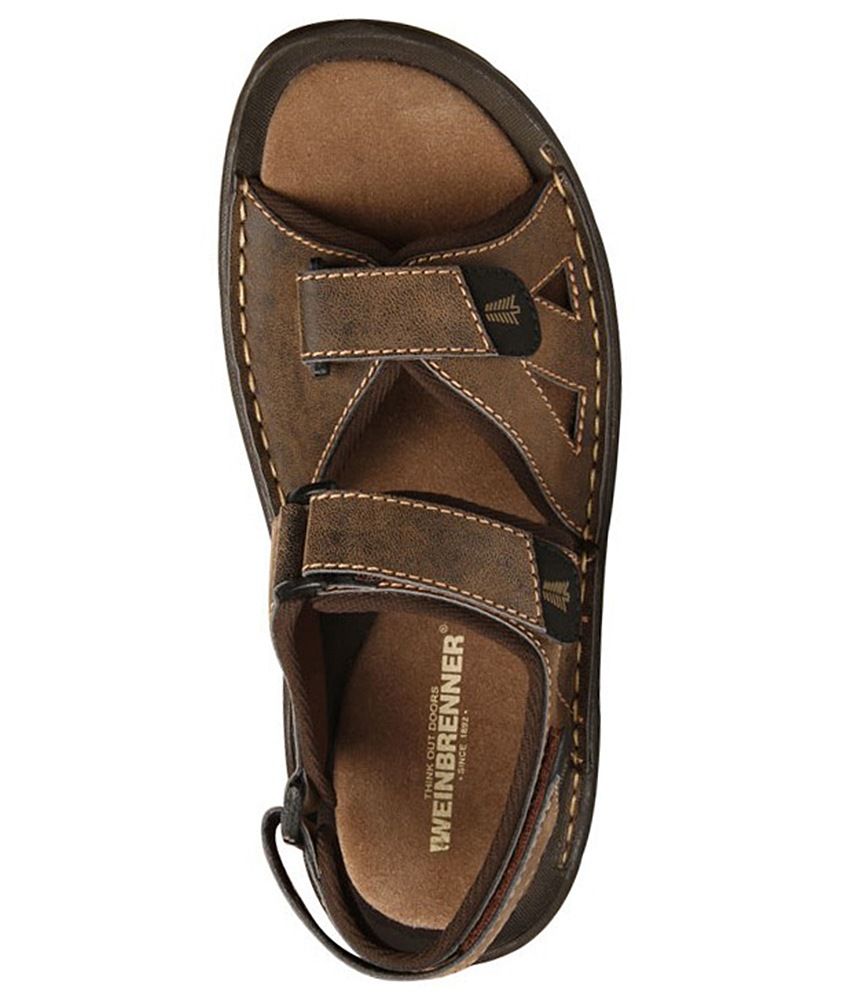 weinbrenner leather sandals