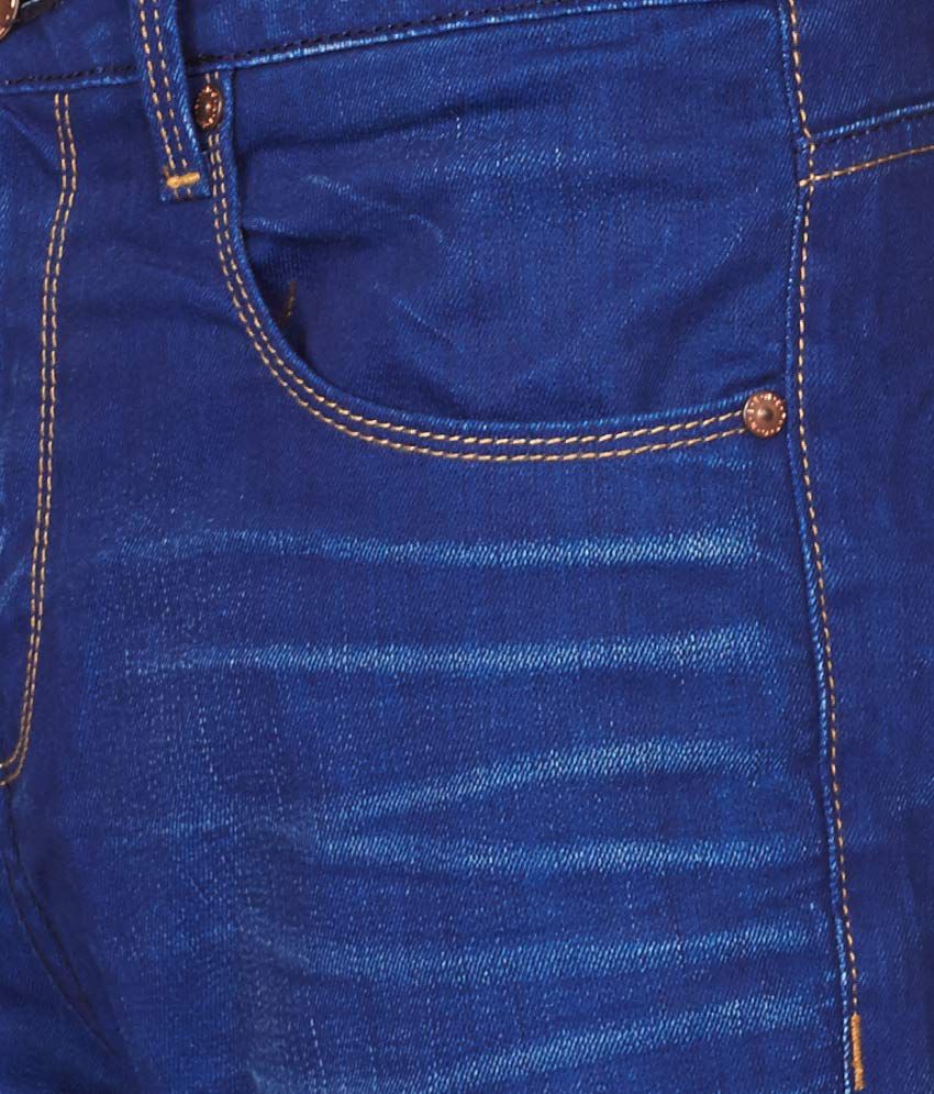 United Colors Of Benetton Blue Tapered Fit Jeans - Buy United Colors Of ...
