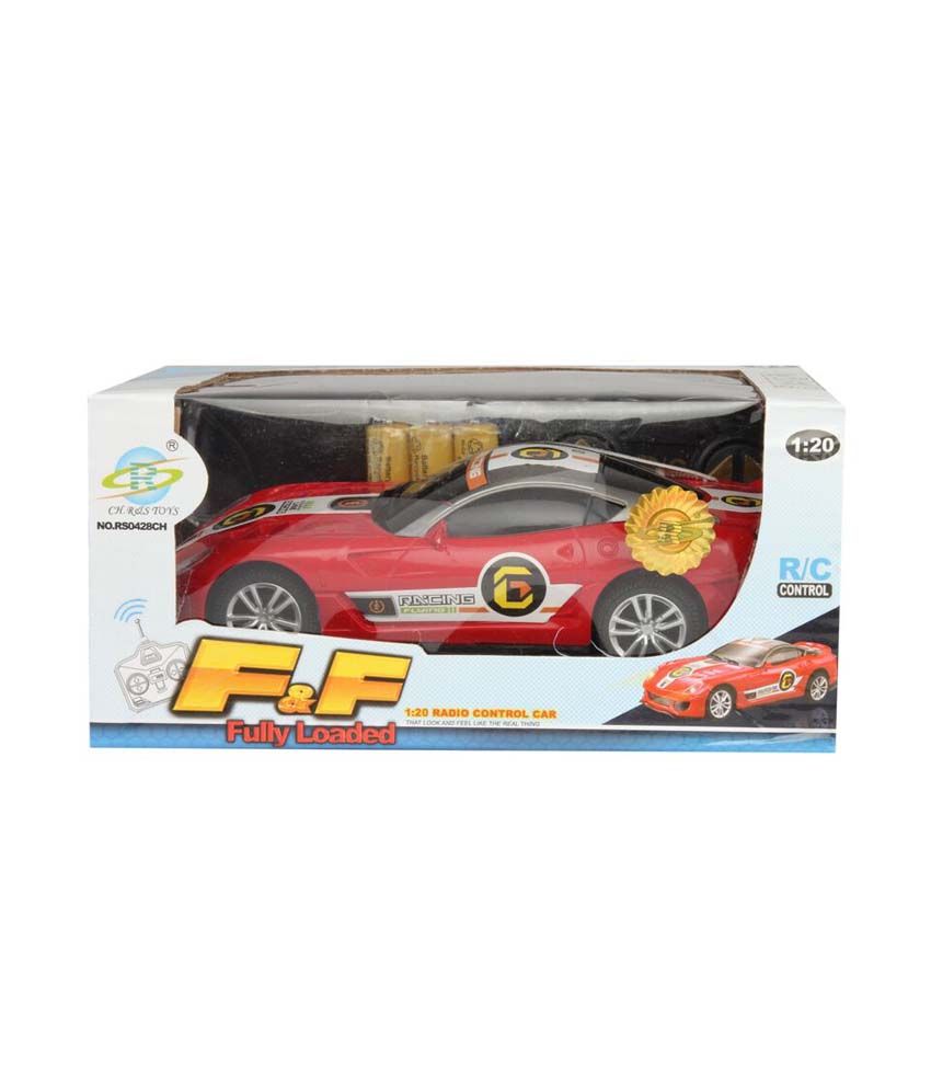red remote car
