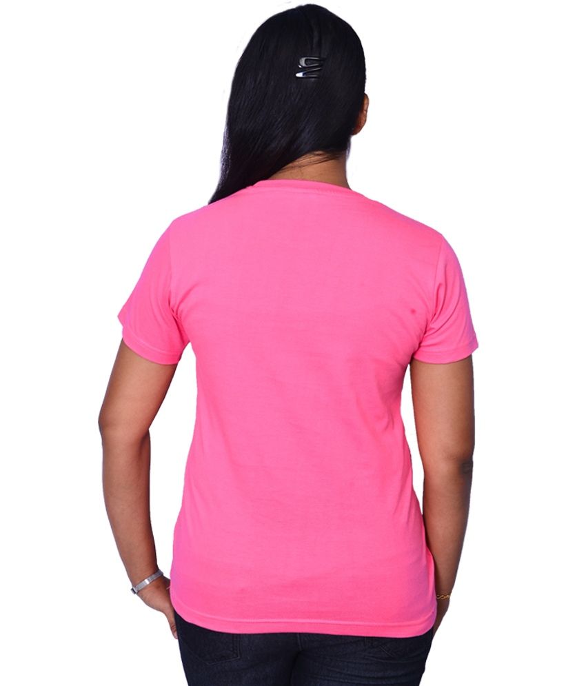 pink cotton shirt ladies