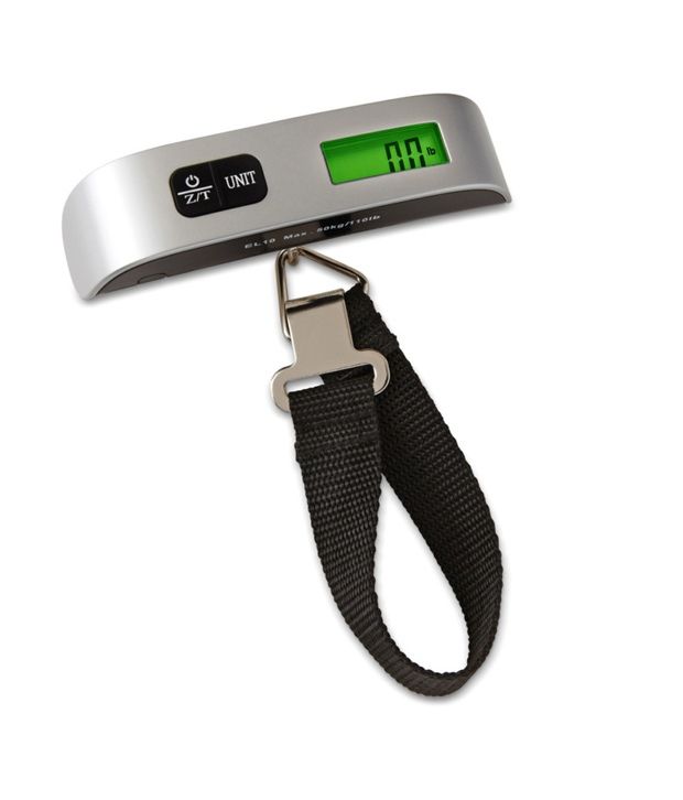 Ace Silver Electronic Luggage Weighing Scale Portable Handheld