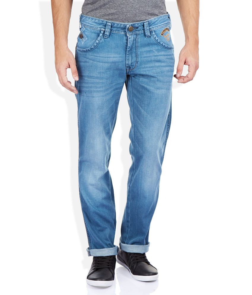 Wrangler Blue Faded Jeans - Buy Wrangler Blue Faded Jeans Online at ...