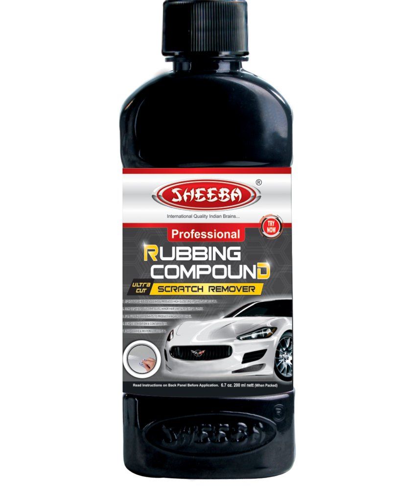 Sheeba Rubbing Compound Cum Scratch Remover Kit Buy Sheeba Rubbing