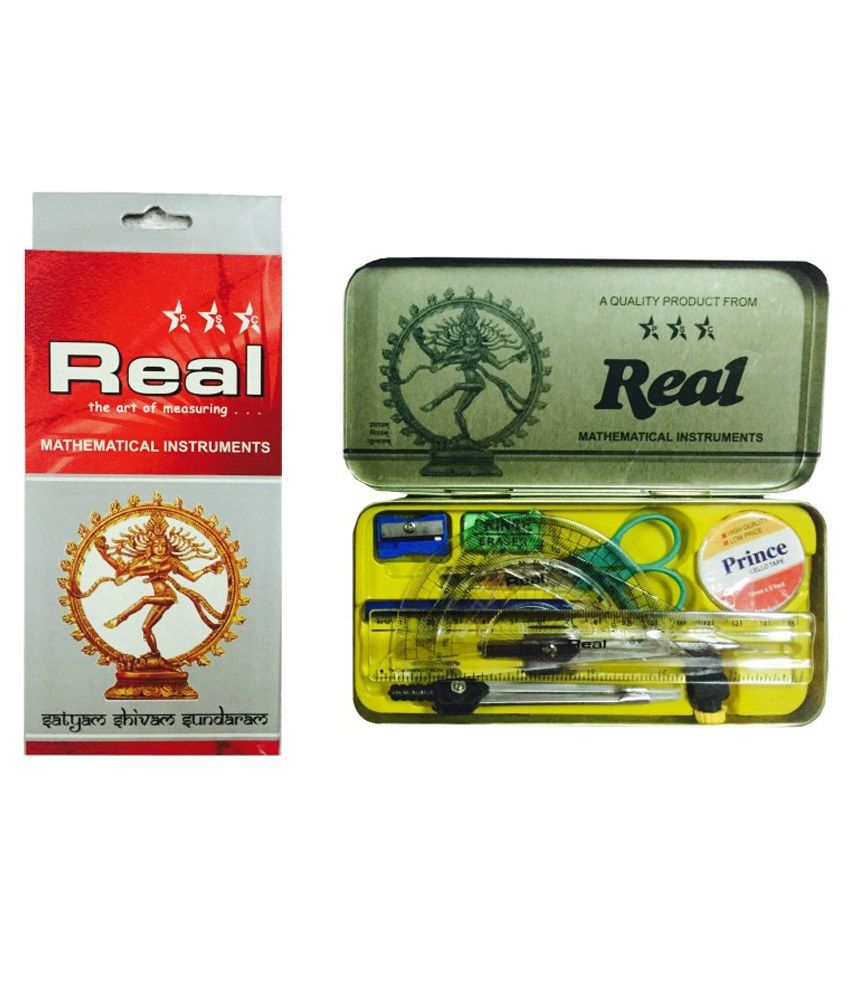 Real Multicolour Geometry Box Set Of 5 Buy Online at Best Price in