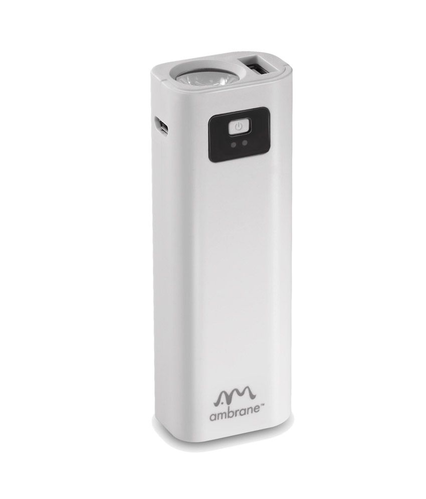     			Ambrane P-202 Power bank - White