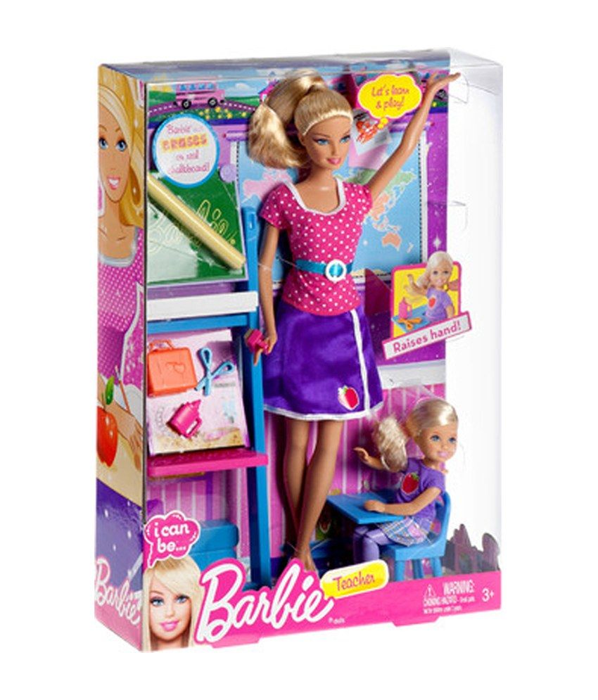 Barbie I Can be Teacher Buy Barbie I Can be Teacher Online at Low