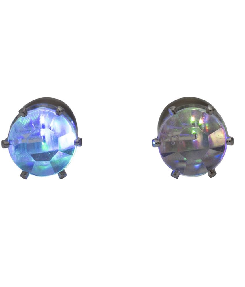 night ice crystal led earrings