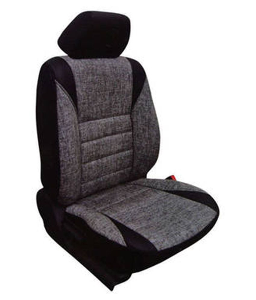 Gk Seat Covers White Leather Car Seat Cover For Rapid: Buy Gk Seat