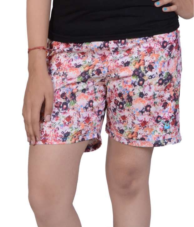 Buy April6 Pink Lycra Shorts Online at Best Prices in India Snapdeal