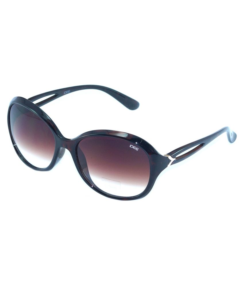 Idee2024c5 Brown Oval Medium Sunglass Buy Idee2024c5 Brown Oval