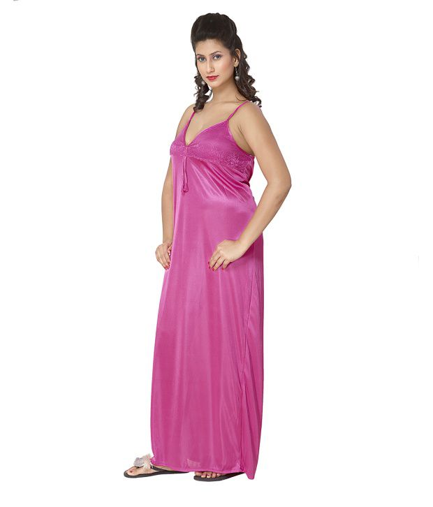 Buy Kuukee Red Satin Robe Pack Of 2 Online At Best Prices In India 