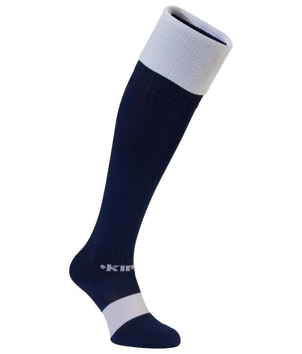 Kipsta Navy Blue & White Unisex Football Socks Buy Online at Best Price on Snapdeal