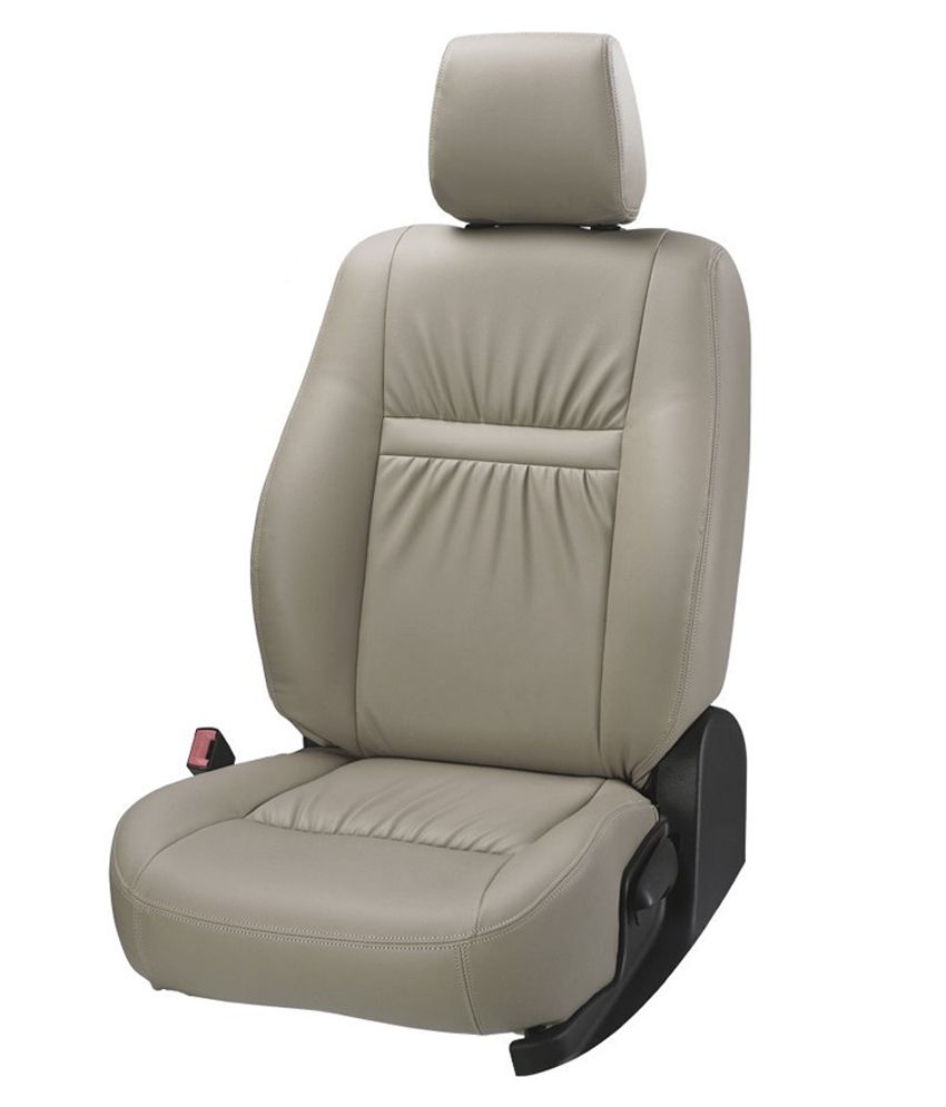 Leather seat cover for ford figo #6