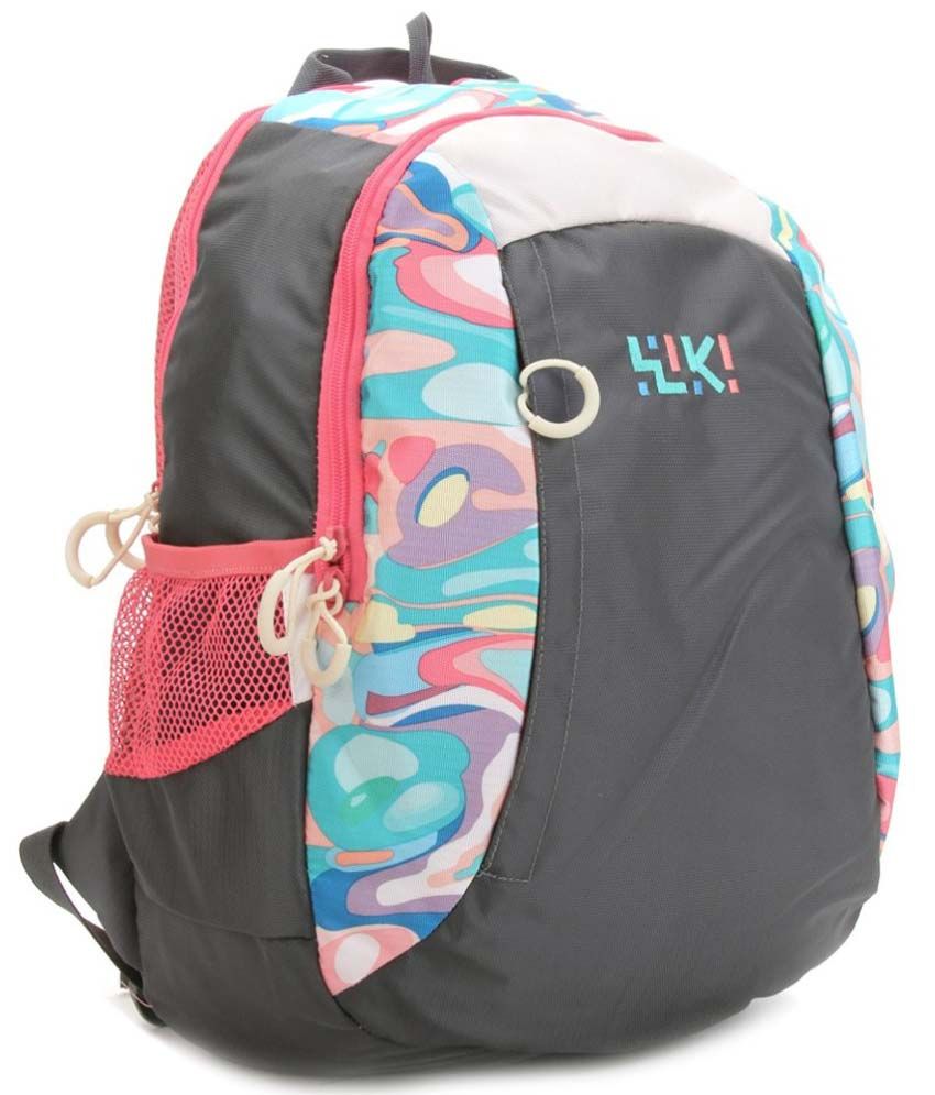 wildcraft school bags pink