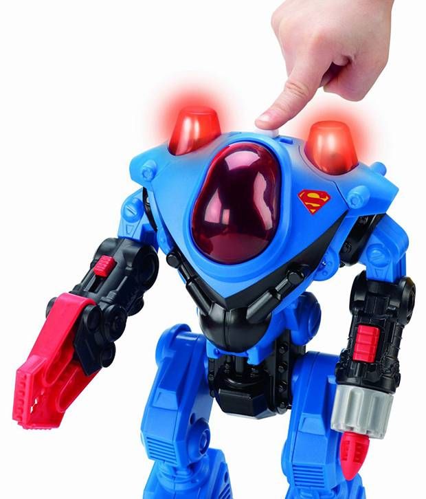 fisher price imaginext dc super friends superman playset with figurines x7675