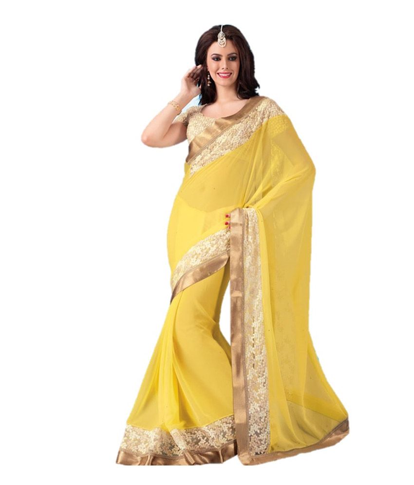 Sarees With Embroidery Heavy Blouse And Net Border Work Buy Sarees With Embroidery Heavy Blouse And Net Border Work Online At Low Price Snapdeal Com Snapdeal sarees review ll sarees combo for daily wear. snapdeal