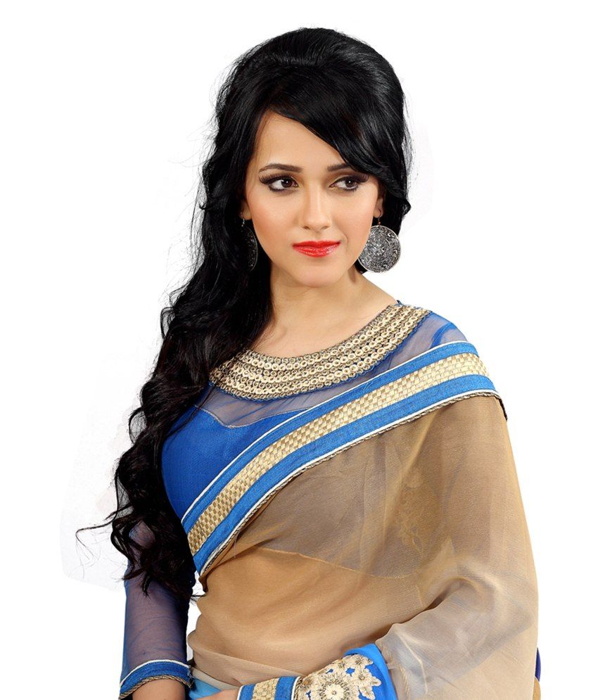 flimsy chiffon saree