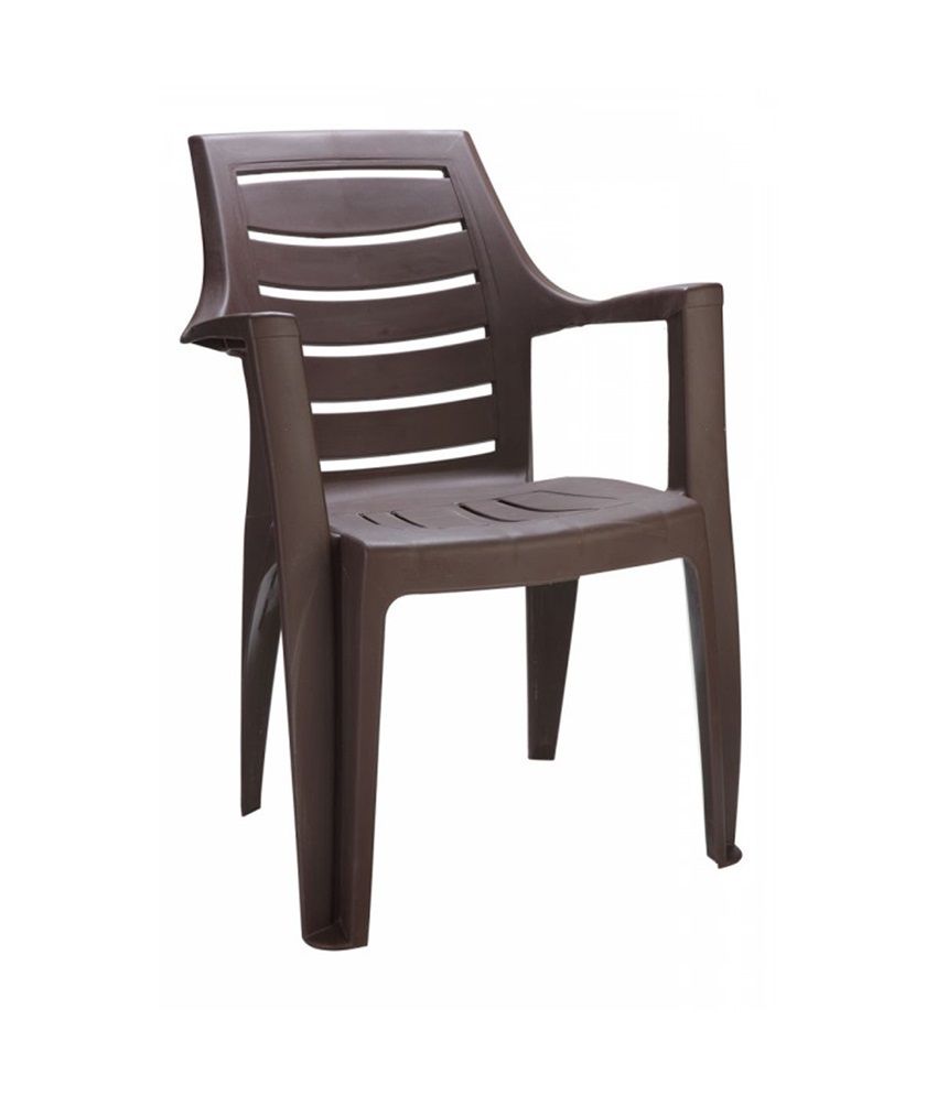 Plastic Chair in Brown - Buy Plastic Chair in Brown Online at Best