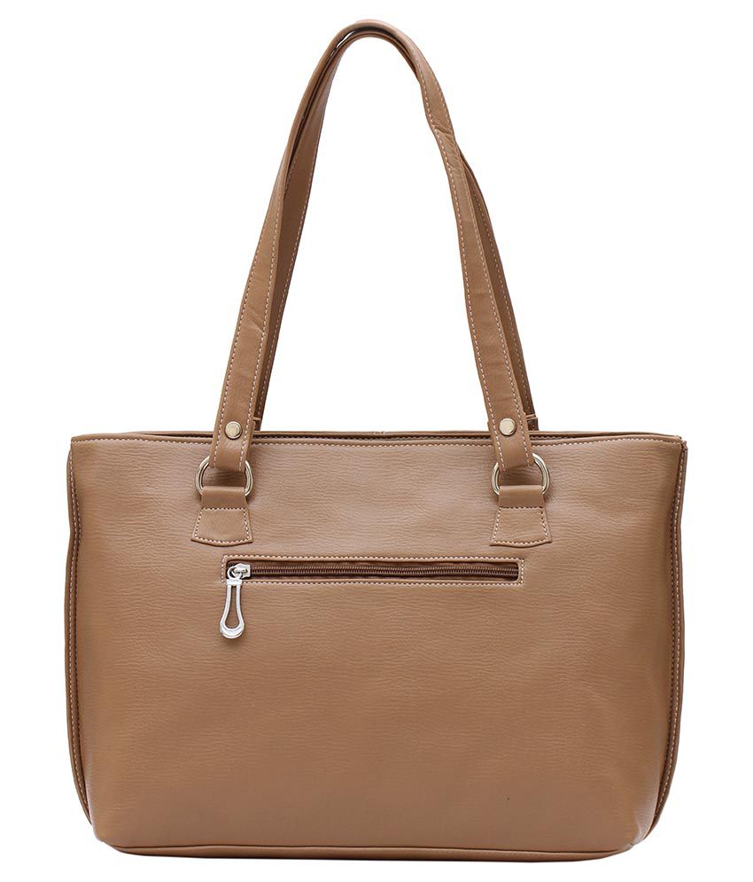 Merci Tan Leather Shoulder Bag - Buy Merci Tan Leather Shoulder Bag ...