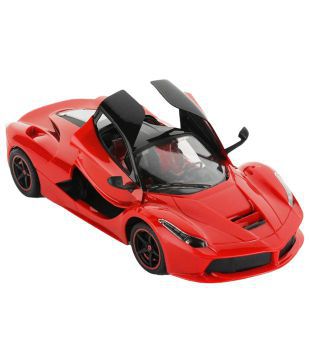 webby remote controlled super car with opening doors red
