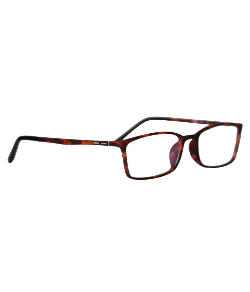Maax Brown Rectangle Normal Eyeglasses For Men Buy Maax Brown