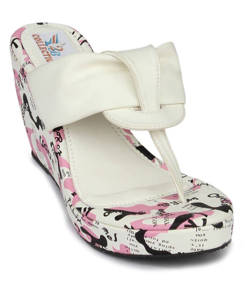 white slip ons sandals