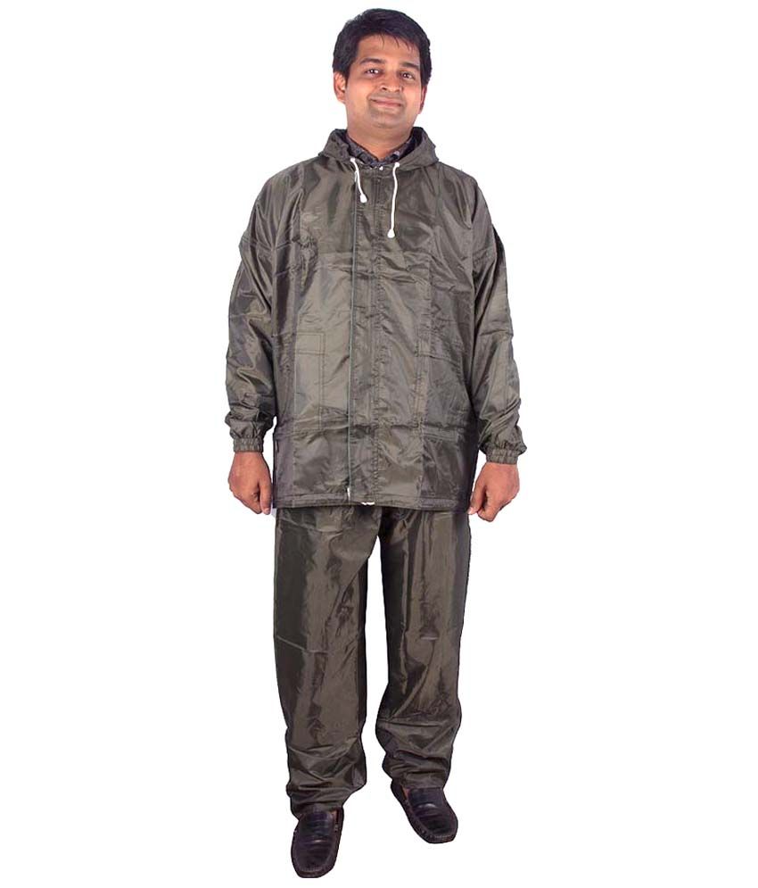 Cardulis Pilot Safari Raincoat - Green 