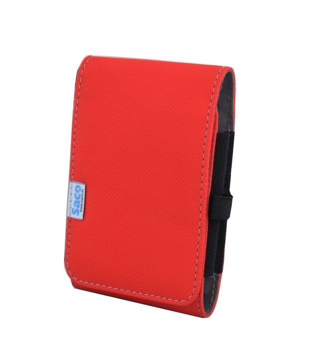 Saco Hard Disk Wallet For Seagate Expansion 1tb Portable External Hard Drive - Red