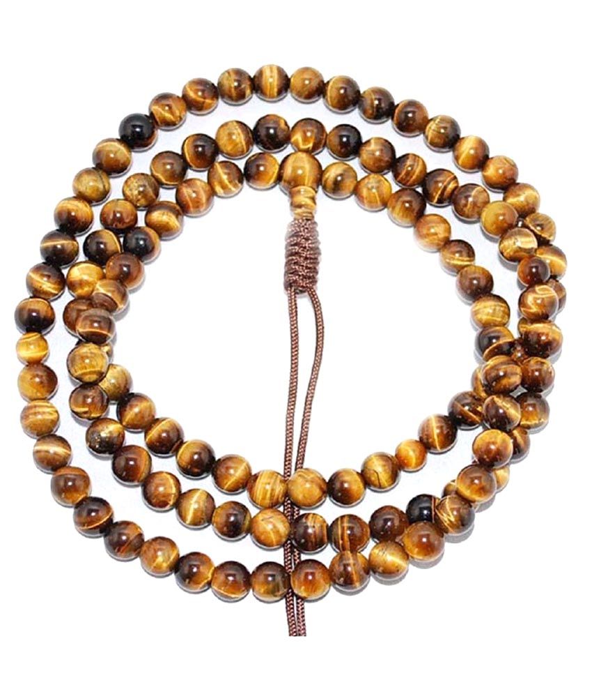     			Gentax Religious Tigers Eye Mala - Brown