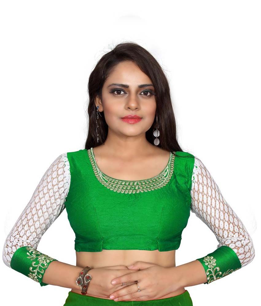 green blouses uk